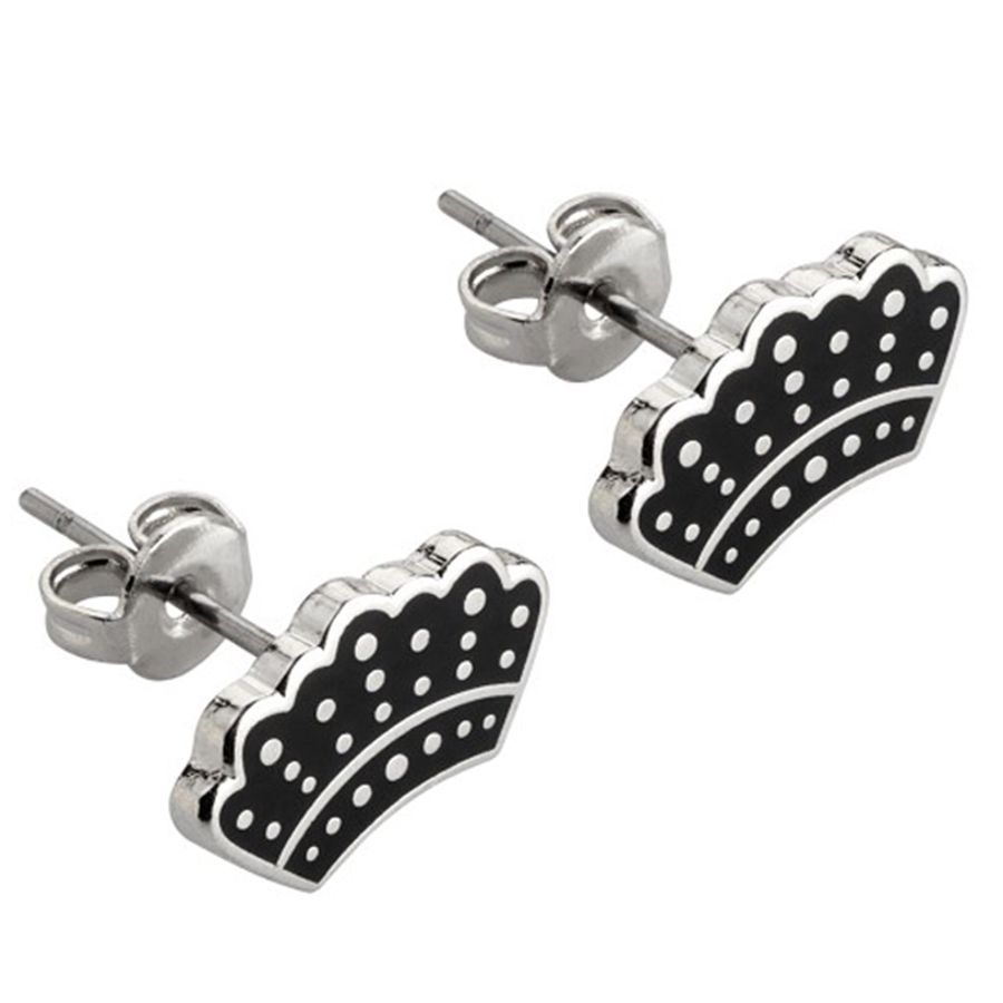 Hard Enamel Metal Earrings - Custom T-Shirt Today