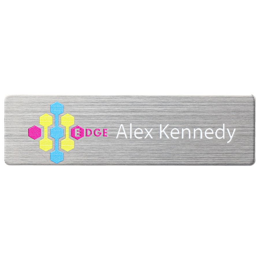 UV Printed Name Badges - Custom T-Shirt Today