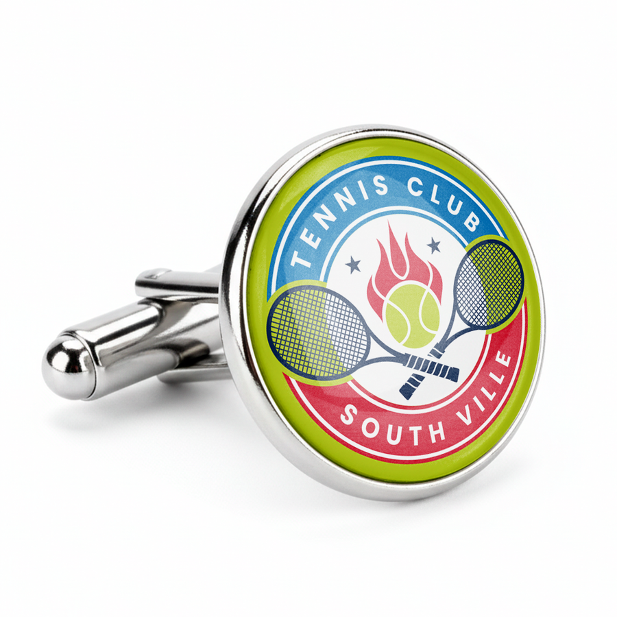 Epoxy Cufflinks - Custom T-Shirt Today