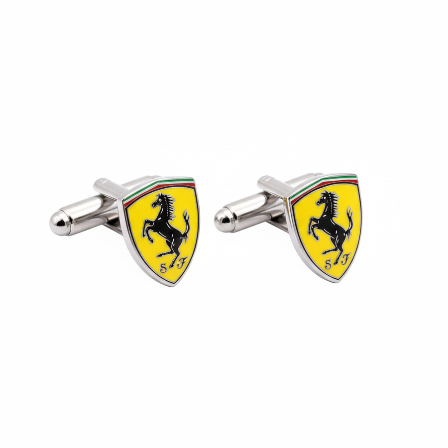 Hard Enamel Cufflinks - Custom T-Shirt Today