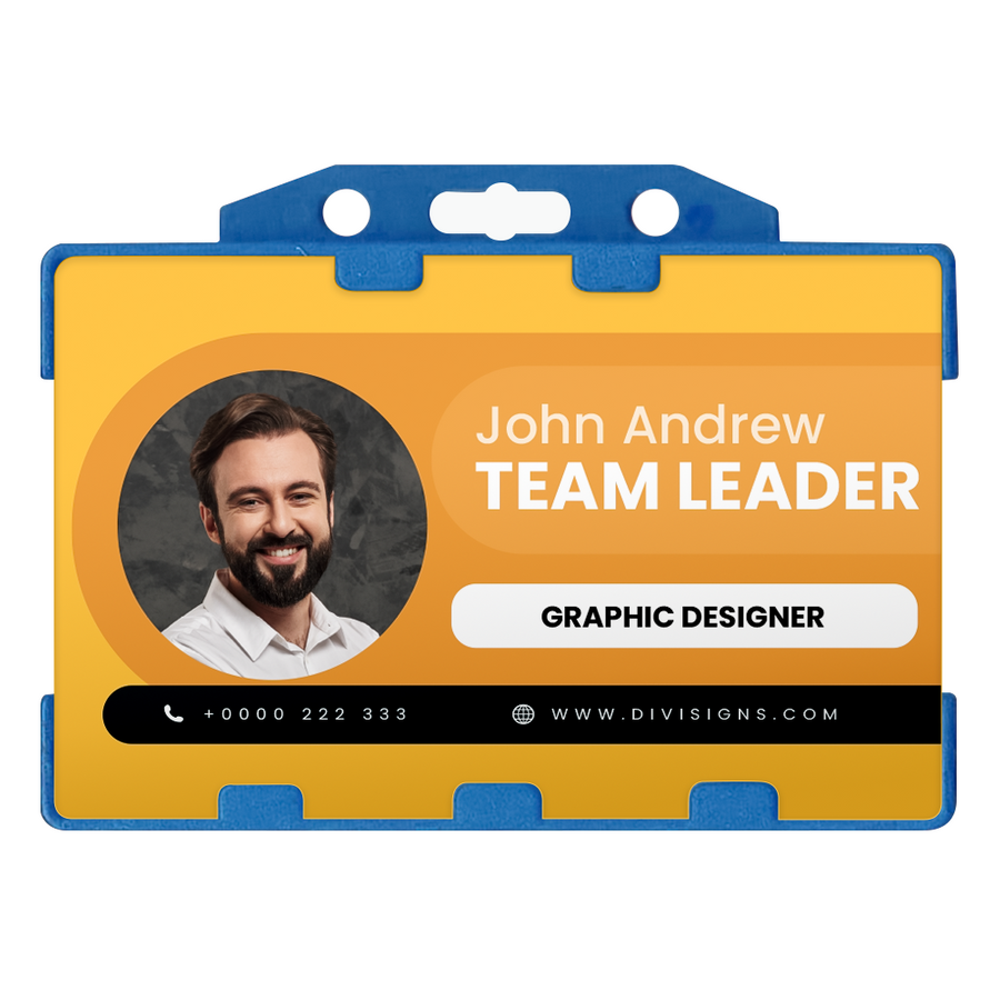 Plastic Insert Badge Holder - Custom T-Shirt Today