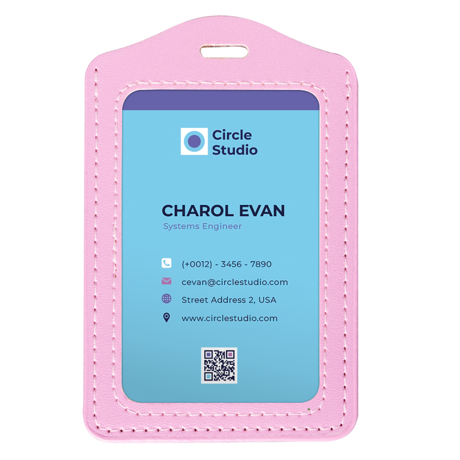 Custom PU Badge Holders - Custom T-Shirt Today