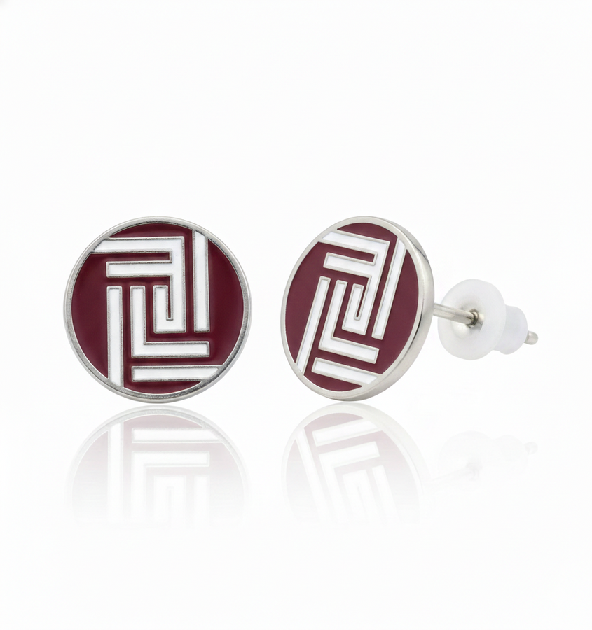 Soft Enamel Metal Earrings - Custom T-Shirt Today