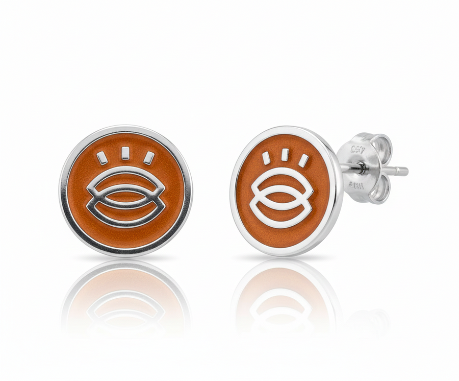 Soft Enamel Metal Earrings - Custom T-Shirt Today