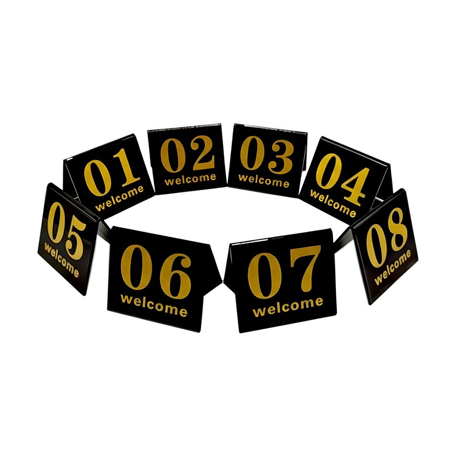 Tent Table Numbers - Custom T-Shirt Today