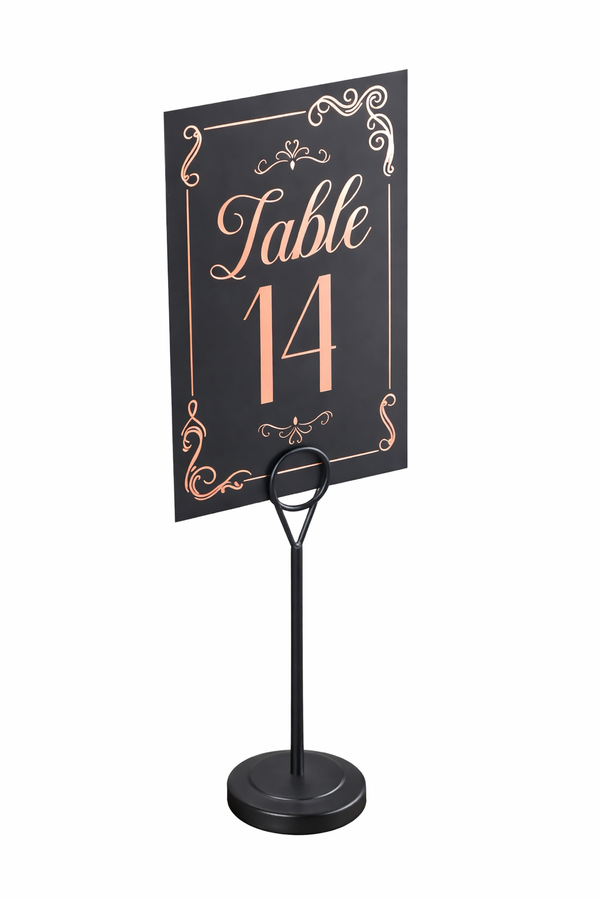 Paper Table Numbers - Custom T-Shirt Today