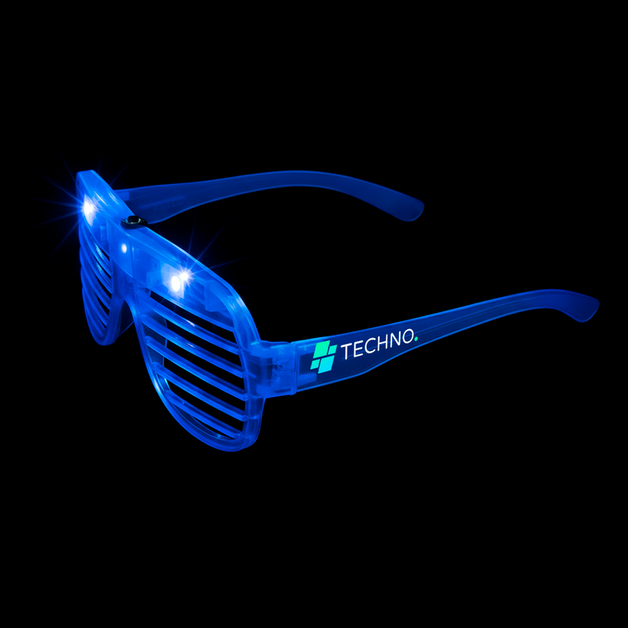 Light-Up LED Slotted Glasses - Custom T-Shirt Today