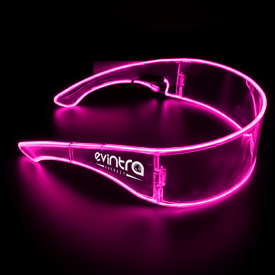 Light Up Cyber Glasses - Custom T-Shirt Today