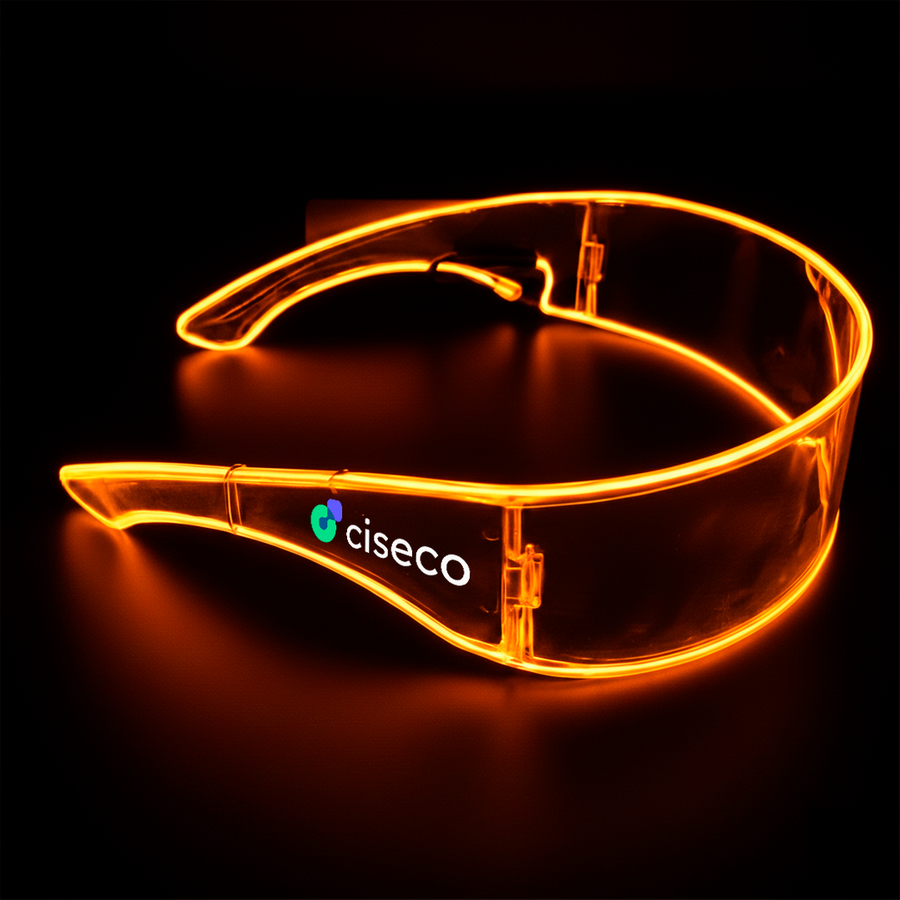 Light Up Cyber Glasses - Custom T-Shirt Today