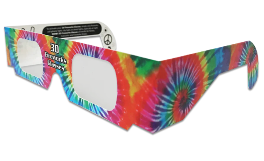 Paper 3D Fireworks Glasses - Custom T-Shirt Today