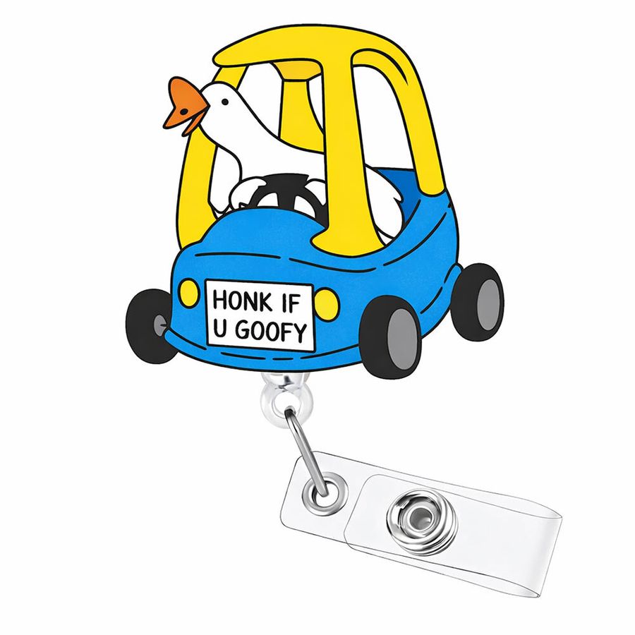 Custom Shape Acrylic Badge Reel - Custom T-Shirt Today