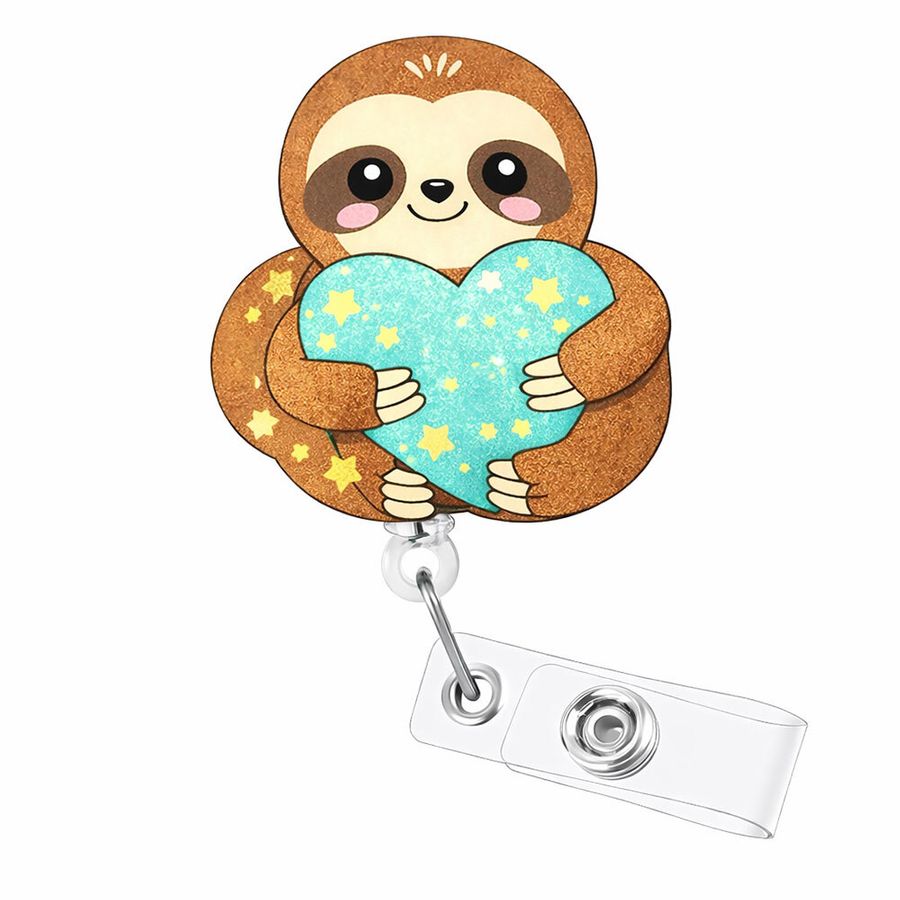 Custom Shape Acrylic Badge Reel - Custom T-Shirt Today