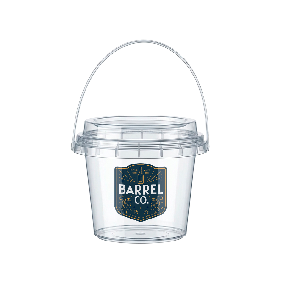 Premium Transparent Drink Buckets - Custom T-Shirt Today
