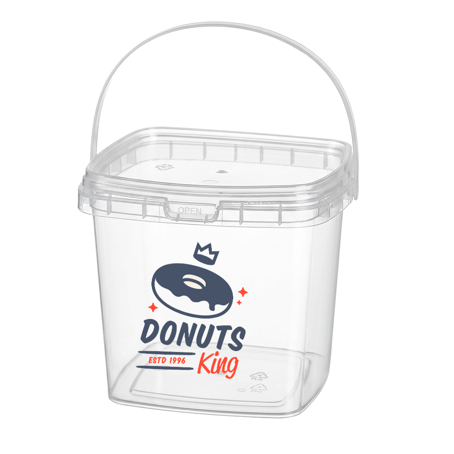 Square Transparent Drink Buckets - Custom T-Shirt Today