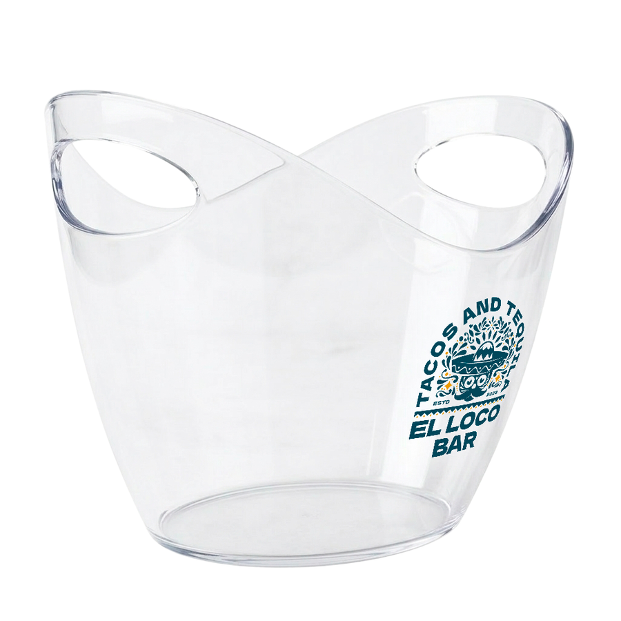 Curved Dual-Handle Drink Buckets - Custom T-Shirt Today