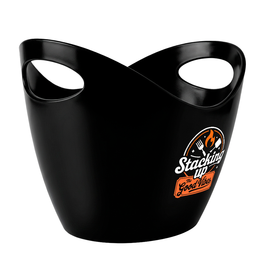 Curved Dual-Handle Drink Buckets - Custom T-Shirt Today