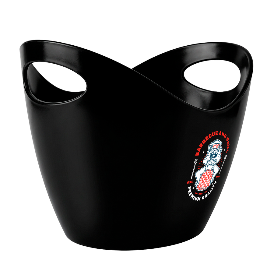 Curved Dual-Handle Drink Buckets - Custom T-Shirt Today