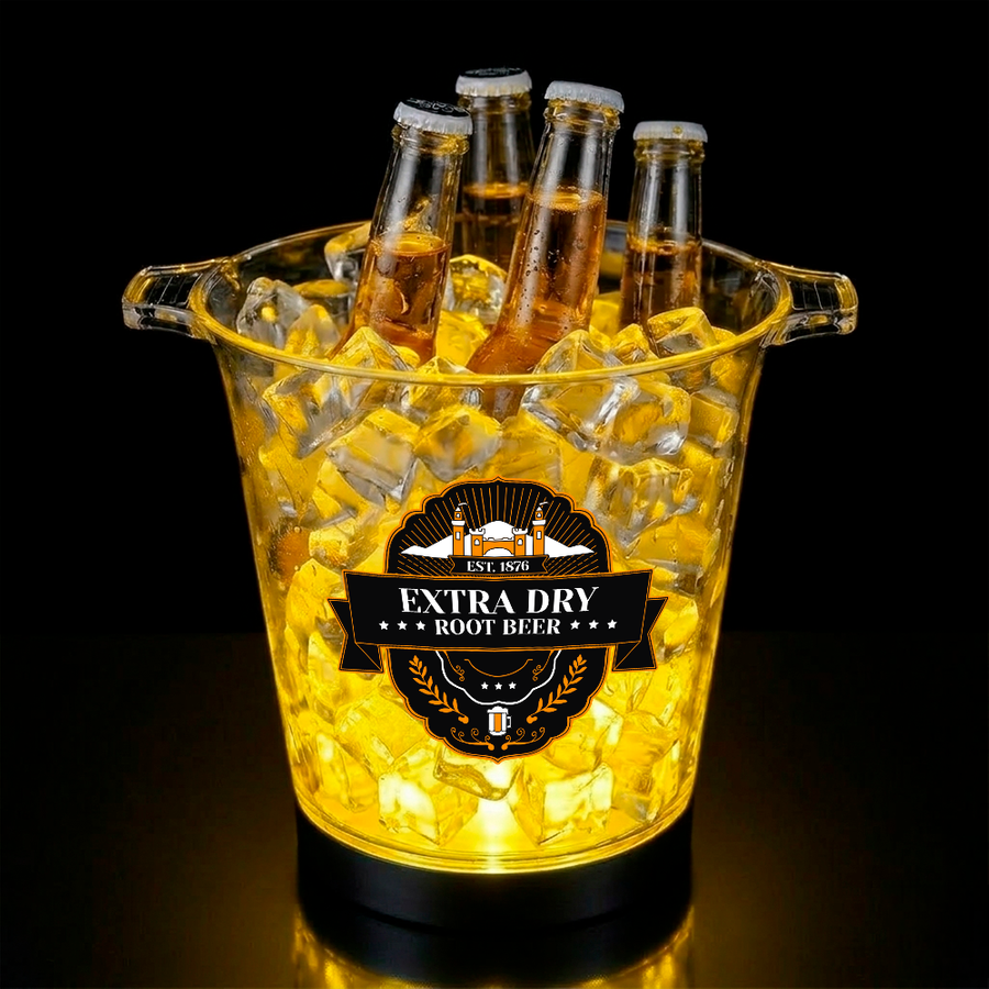 Multi-Color Light-Up Drink Buckets - Custom T-Shirt Today