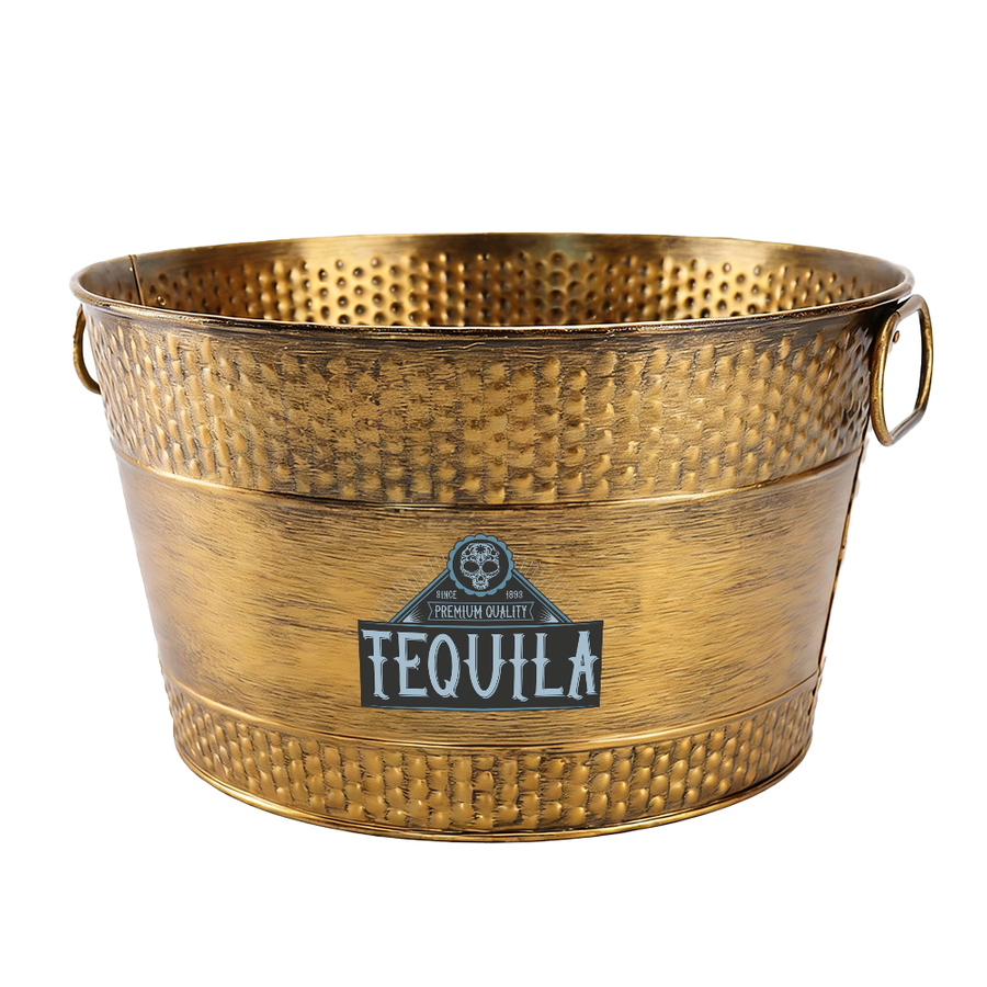 Galvanized Beverage & Ice Buckets - Custom T-Shirt Today