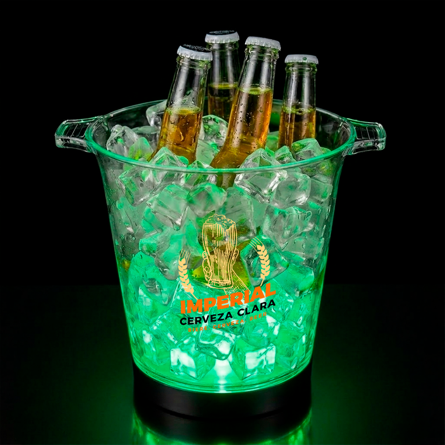 Multi-Color Light-Up Drink Buckets - Custom T-Shirt Today