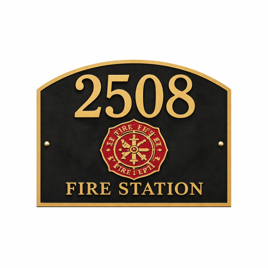 Cast Metal House Signs - Custom T-Shirt Today