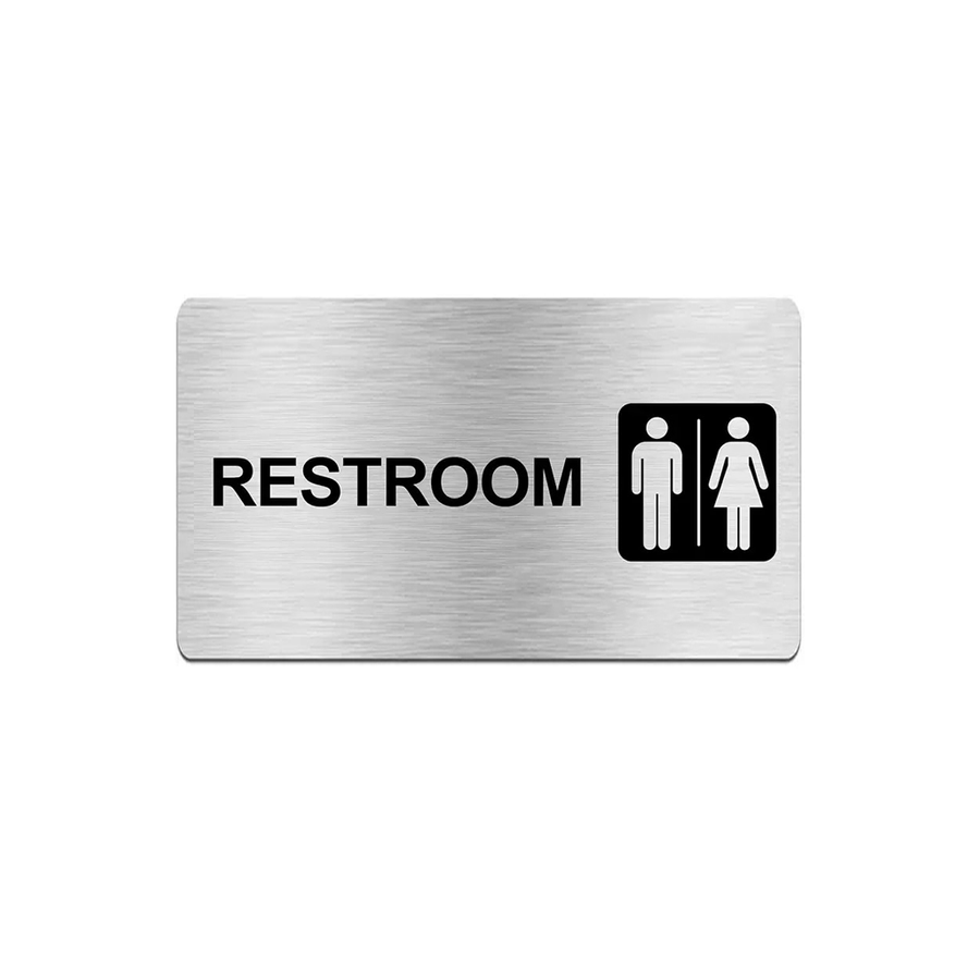 Stainless Steel Door Signs - Custom T-Shirt Today