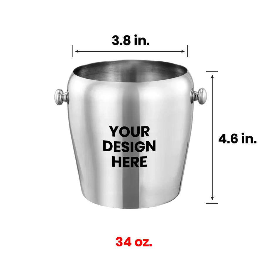 Stainless Steel Champagne Barrels - Custom T-Shirt Today