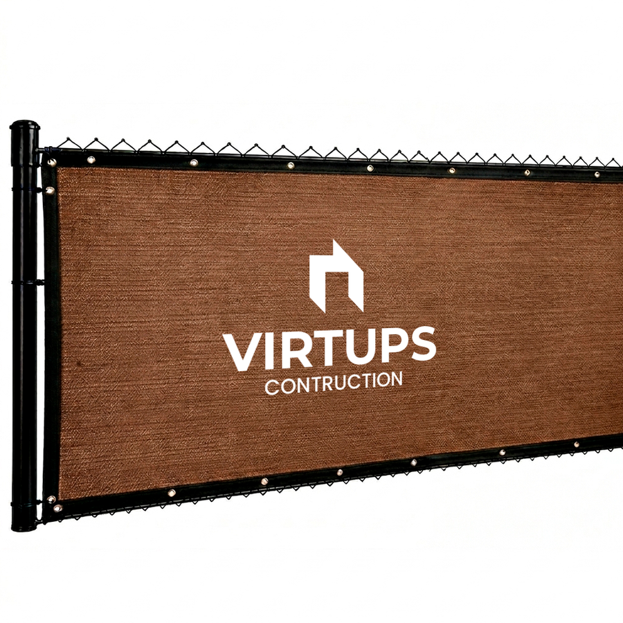 Custom 98% Blockage Fence Screen - Custom T-Shirt Today
