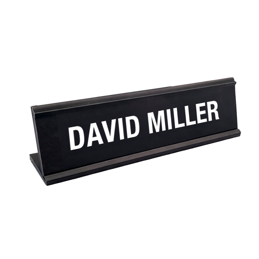 Metal Desktop Name Badges - Custom T-Shirt Today