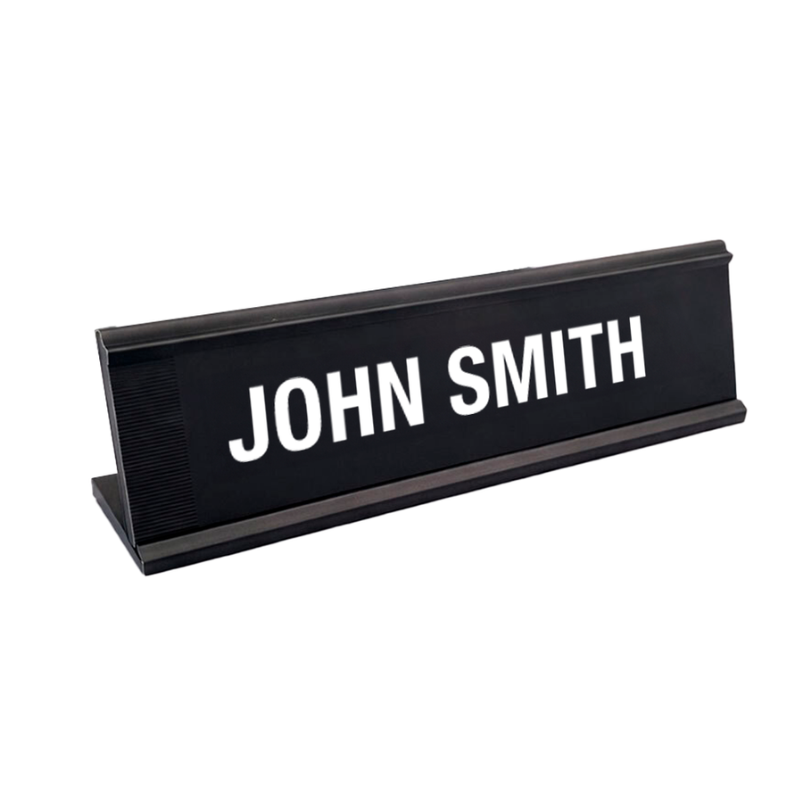 Metal Desktop Name Badges - Custom T-Shirt Today