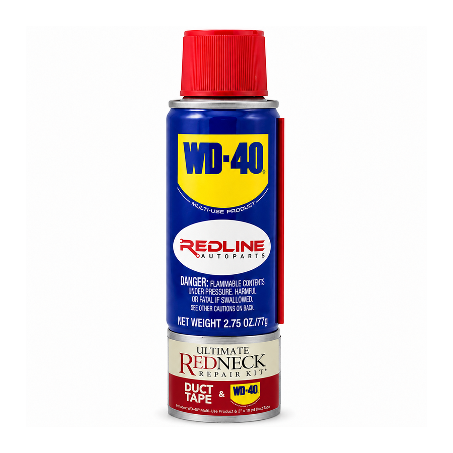 Ultimate Redneck Repair Kits, WD-40 2.75 oz Handy Cans and 6 yards of Duct Tapes - Custom T-Shirt Today