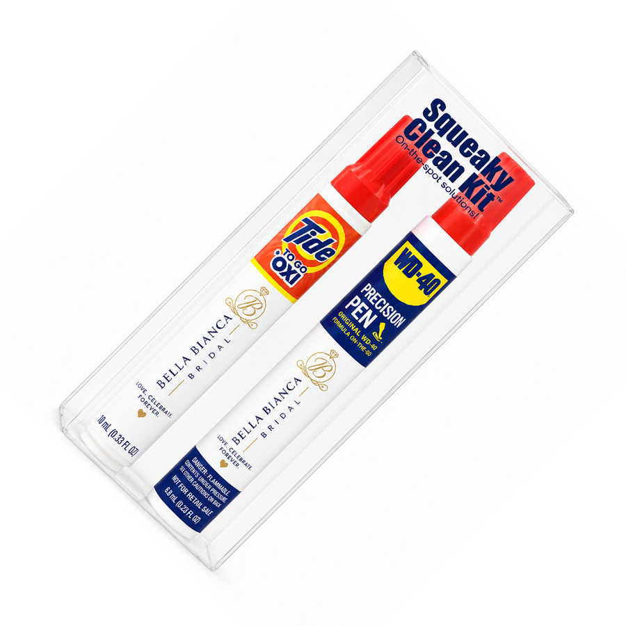 Squeaky Clean Kit - WD-40® Precision Pen and Tide® to Go + Oxi Travel Kits - Custom T-Shirt Today