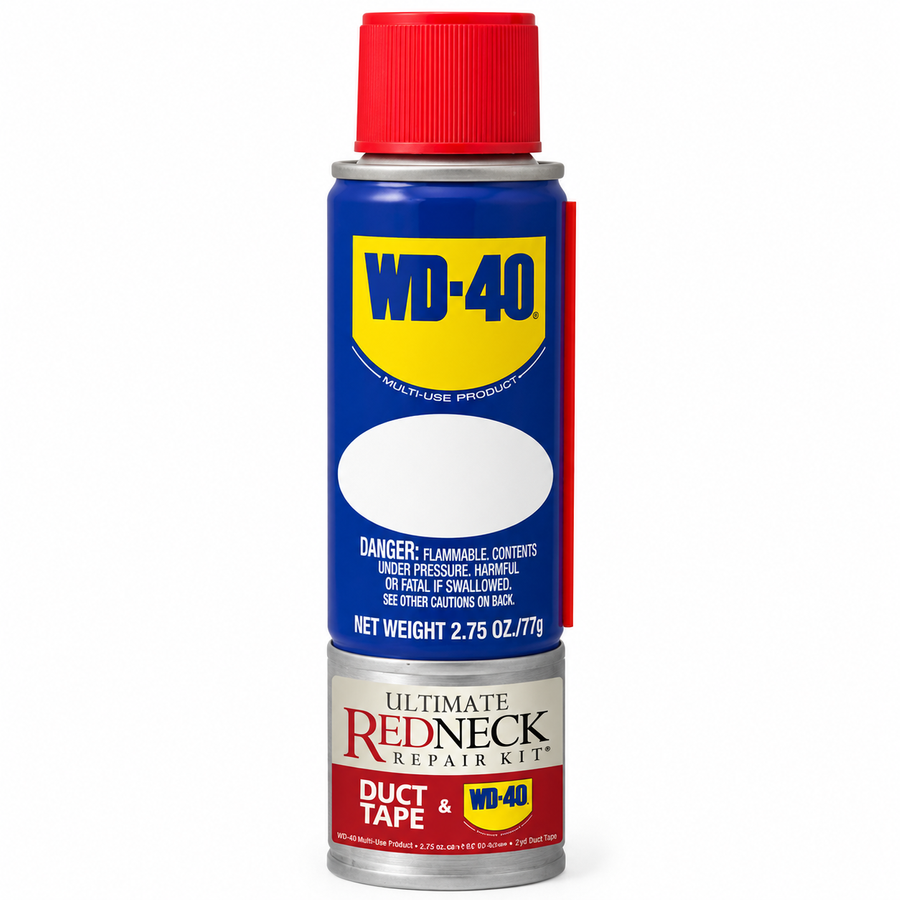 Ultimate Fix-All Kits, WD-40 2.75 oz Handy Cans and 6 yards of Duct Tapes - Custom T-Shirt Today