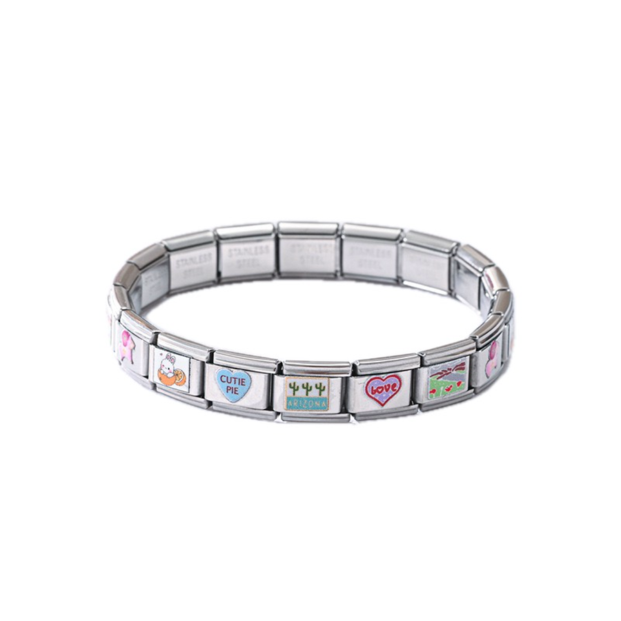 Italian Charm Bracelets - Custom T-Shirt Today