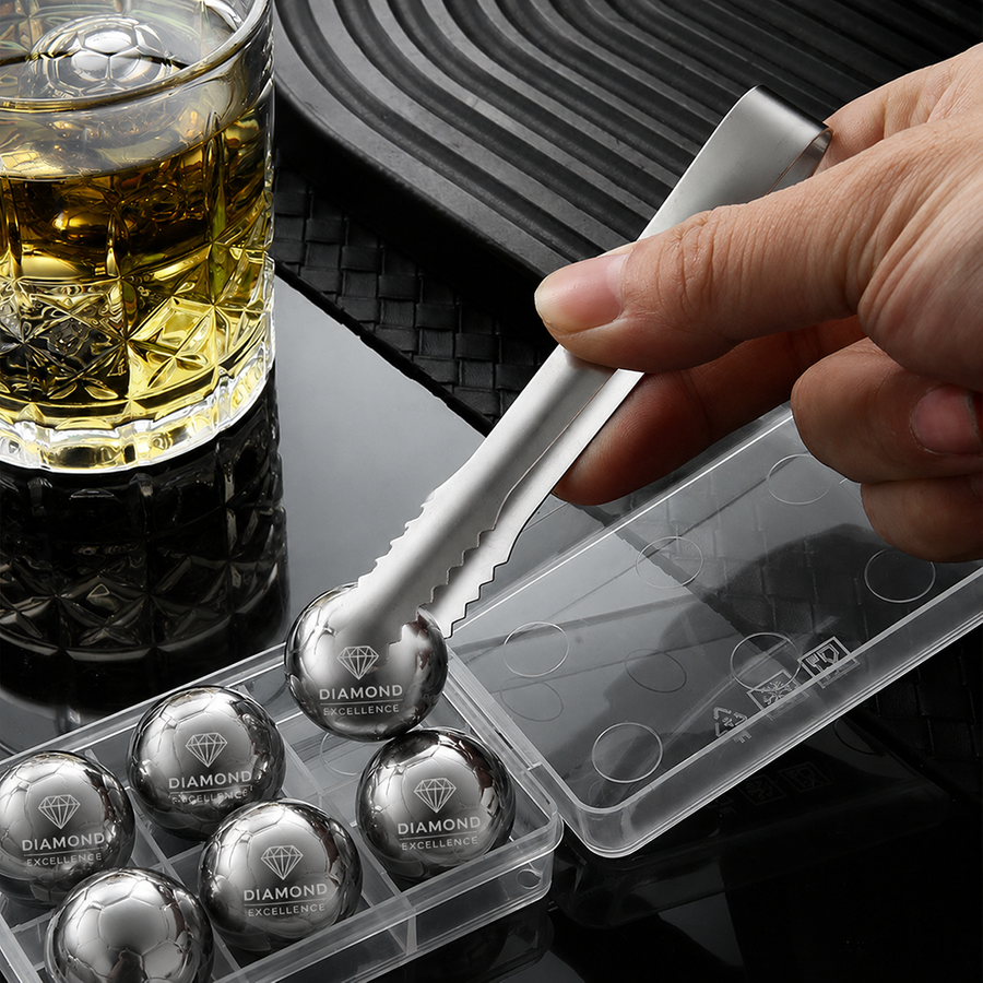 Soccer Ball Stainless Steel Ice Cubes - Custom T-Shirt Today