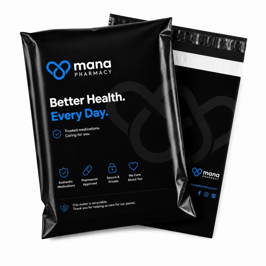 Compostable Poly Mailers - Custom T-Shirt Today