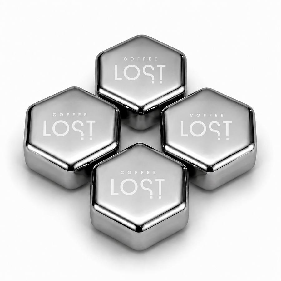 Hexagon Stainless Steel Ice Cubes - Custom T-Shirt Today