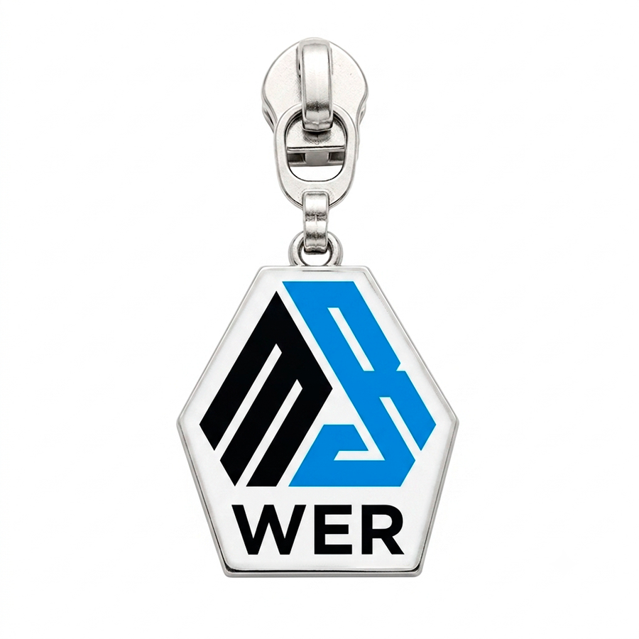 Offset Printing Metal Zipper Pullers - Custom T-Shirt Today