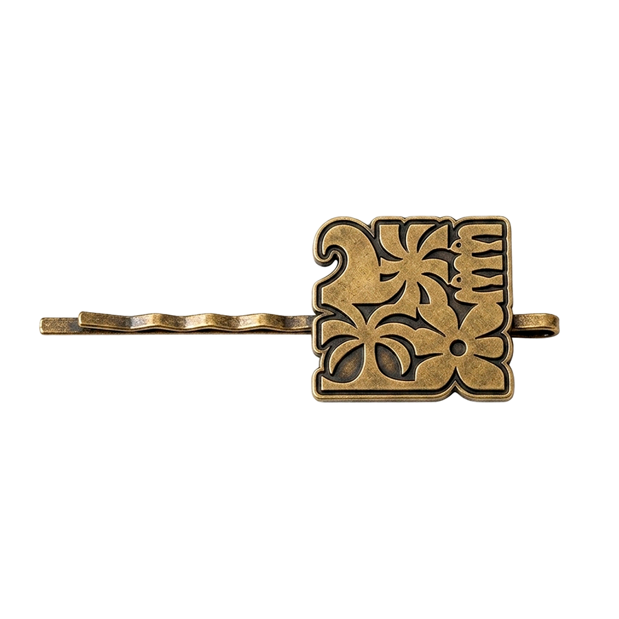 Die Struck Metal Hair Clips - Custom T-Shirt Today
