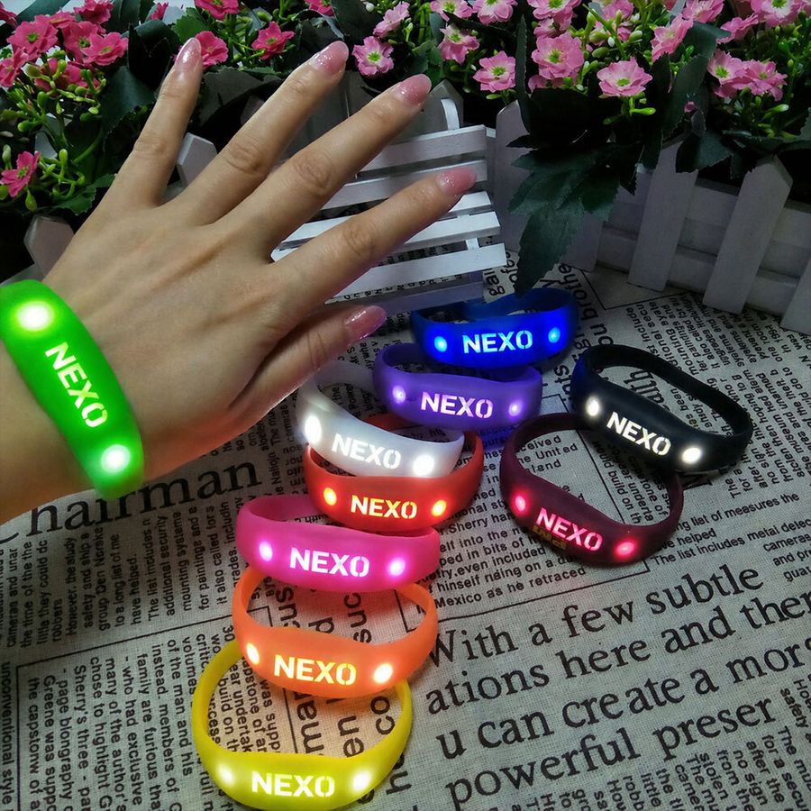 Light Up Silicone Wristbands - Custom T-Shirt Today
