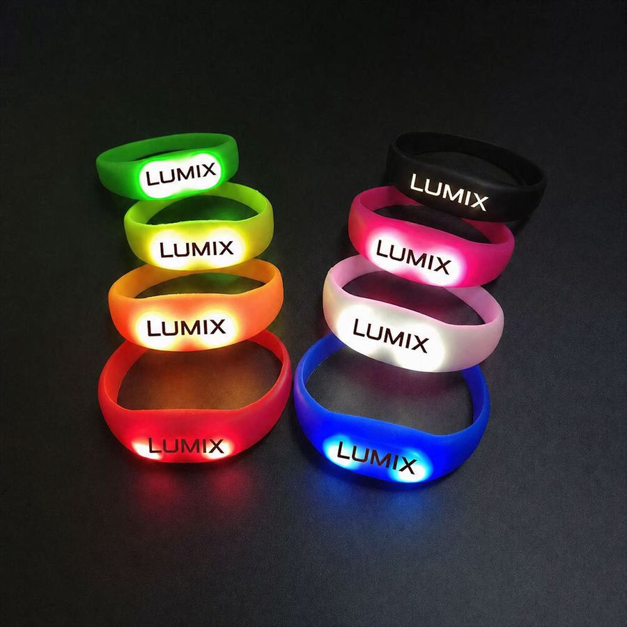 Light Up Silicone Wristbands - Custom T-Shirt Today