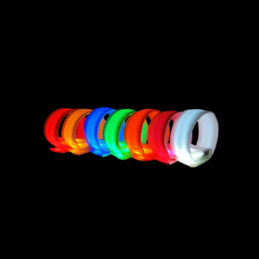 Glow Velcro Wristbands - Custom T-Shirt Today