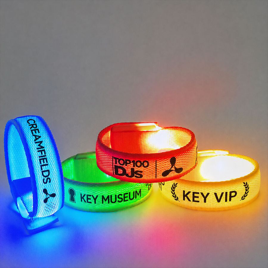 Glow Velcro Wristbands - Custom T-Shirt Today