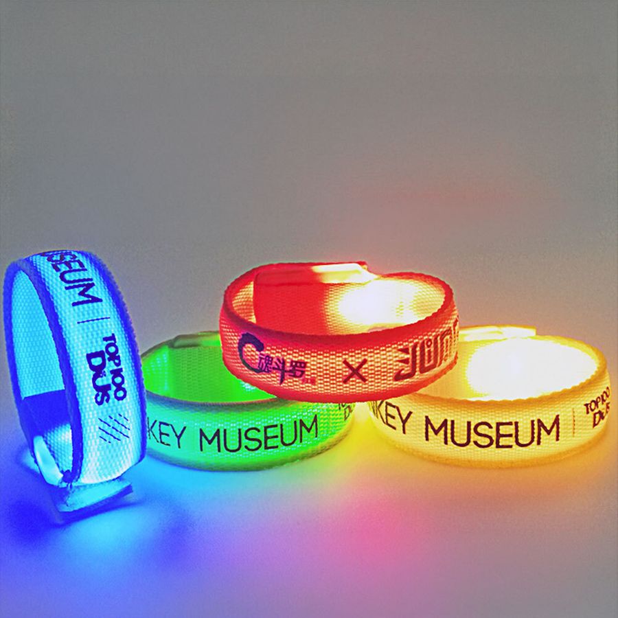 Glow Velcro Wristbands - Custom T-Shirt Today