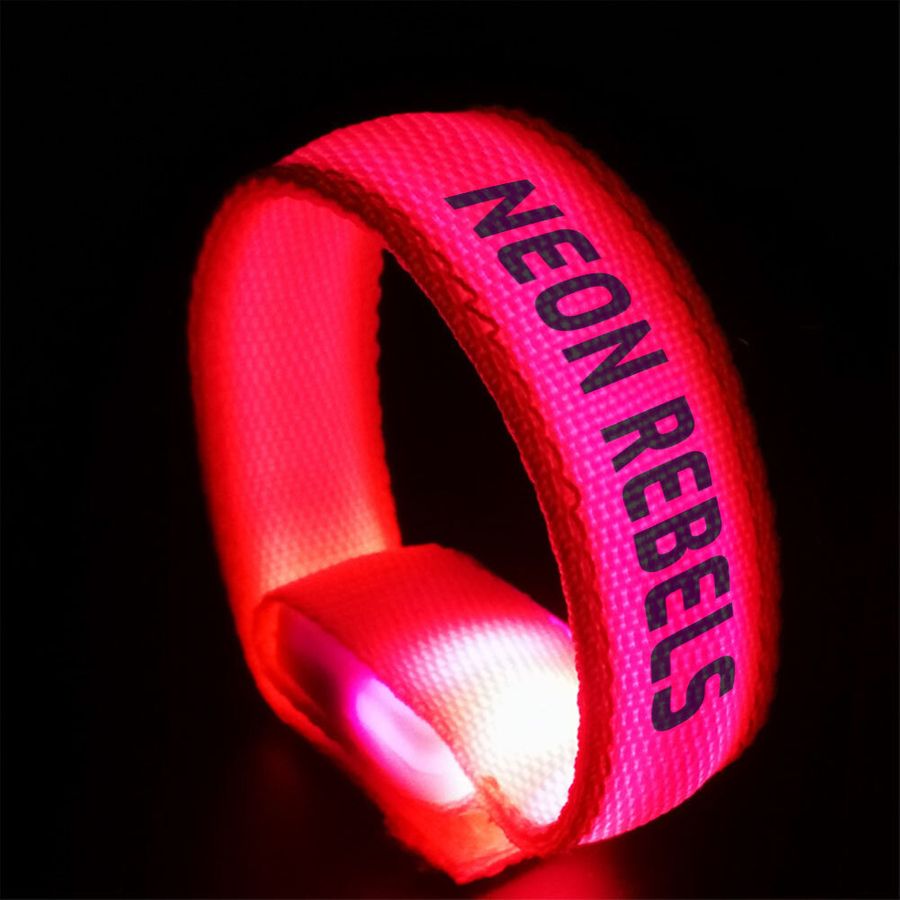 Glow Velcro Wristbands - Custom T-Shirt Today