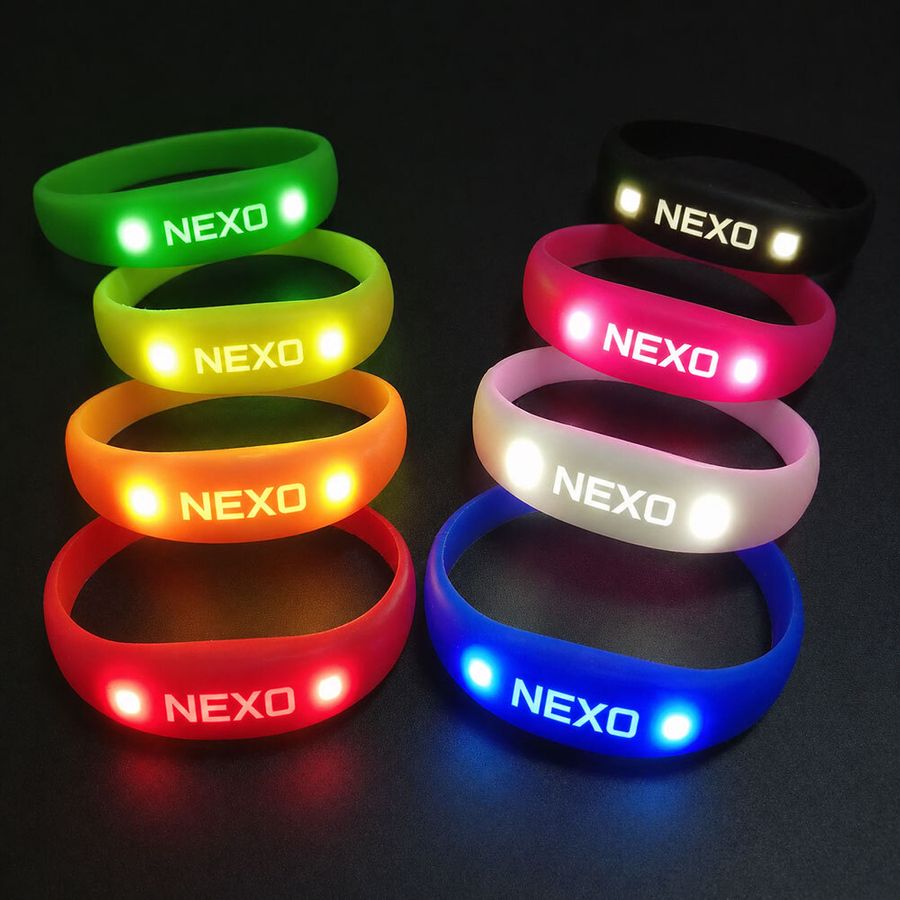 Light Up Silicone Wristbands - Custom T-Shirt Today