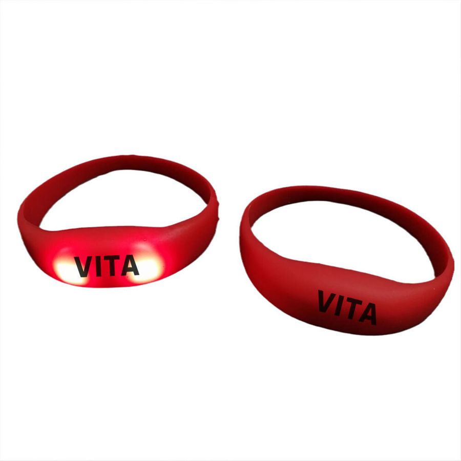Light Up Silicone Wristbands - Custom T-Shirt Today