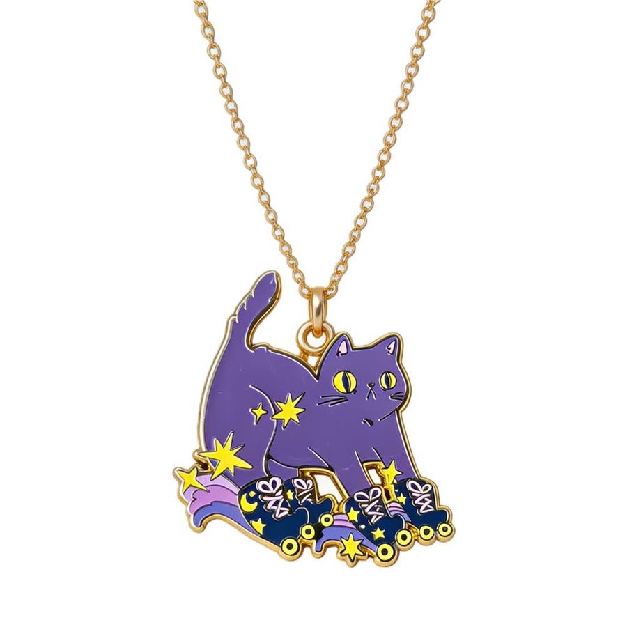 Hard Enamel Charm Necklaces - Custom T-Shirt Today
