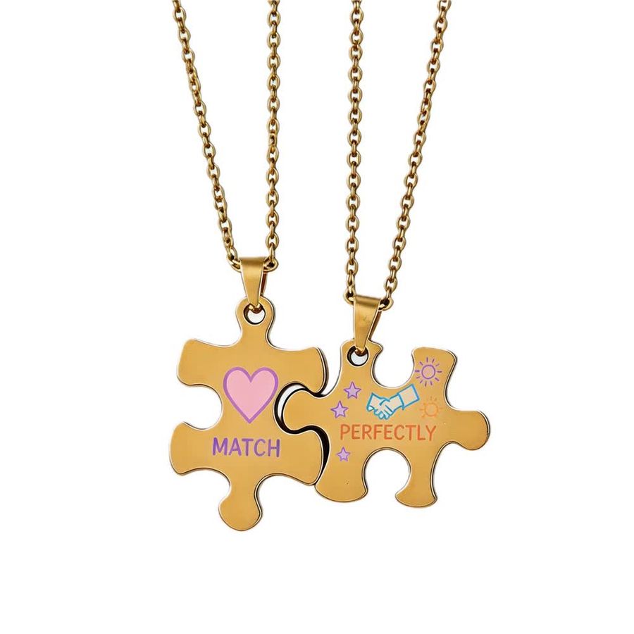 Couple Necklaces - Custom T-Shirt Today
