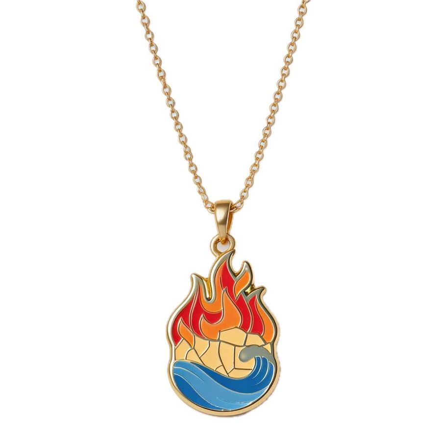 Hard Enamel Charm Necklaces - Custom T-Shirt Today